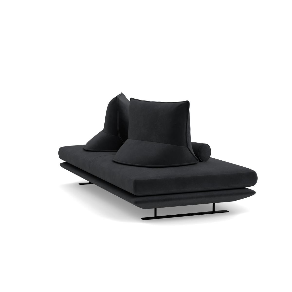 Ligne Roset Prado Medium Settee Alcantara Anthracite – image 4