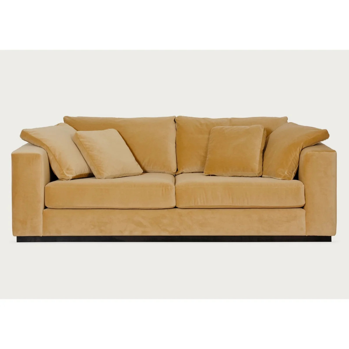 Heal's Trento 4 Seater Sofa Boucle Tweed Citrine – image 4