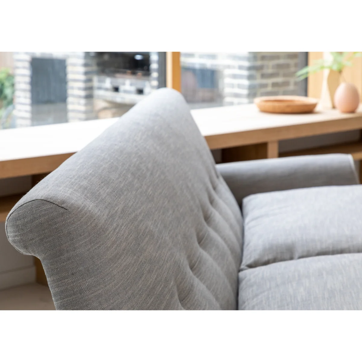 Scp Oscar 3 Seater Sofa Formal Smart Luxe Velvet Peridot Walnut Stained Feet – image 3