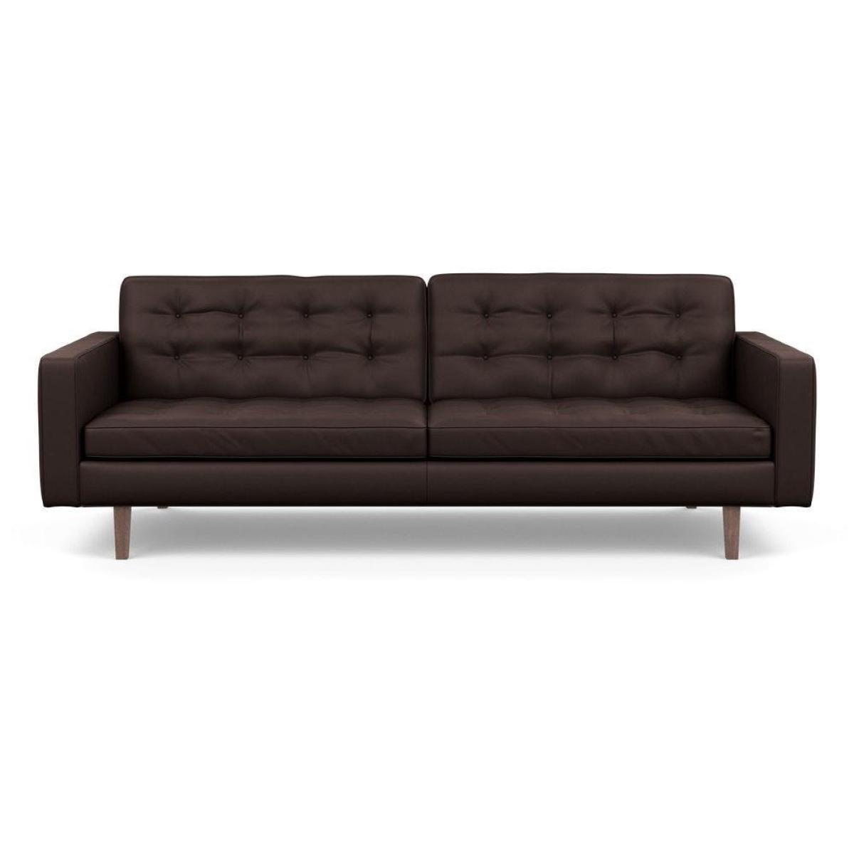 Heal's Hepburn 4 Seater Sofa Siena Cotton Pistachio Natural Feet – image 3