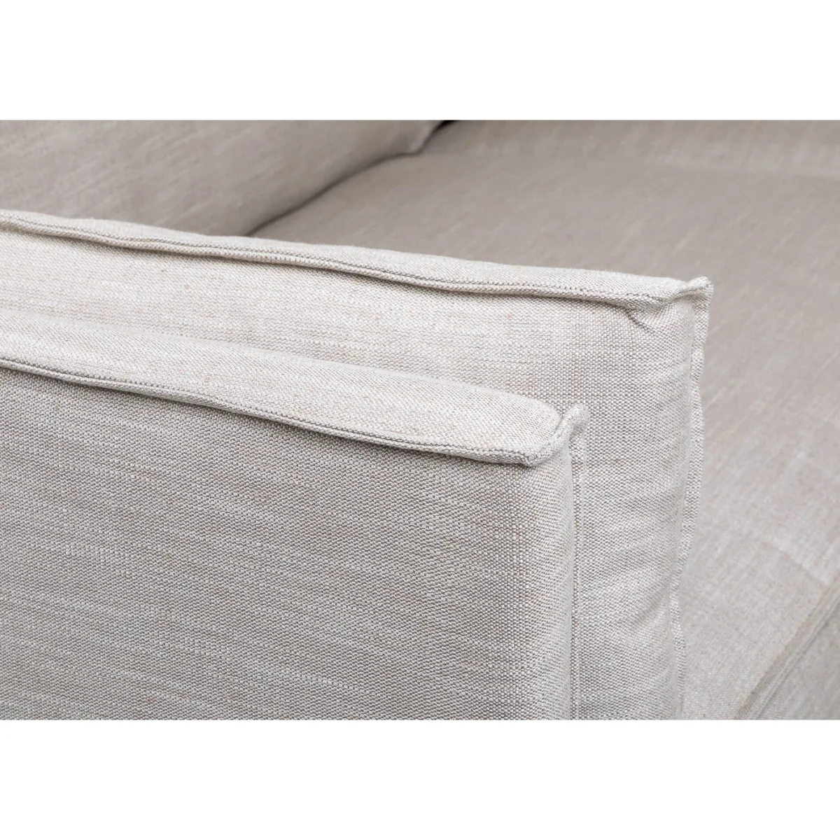 Heal's Tortona 4 Seater Sofa Cotton Velvet Evergreen Black Feet – image 5