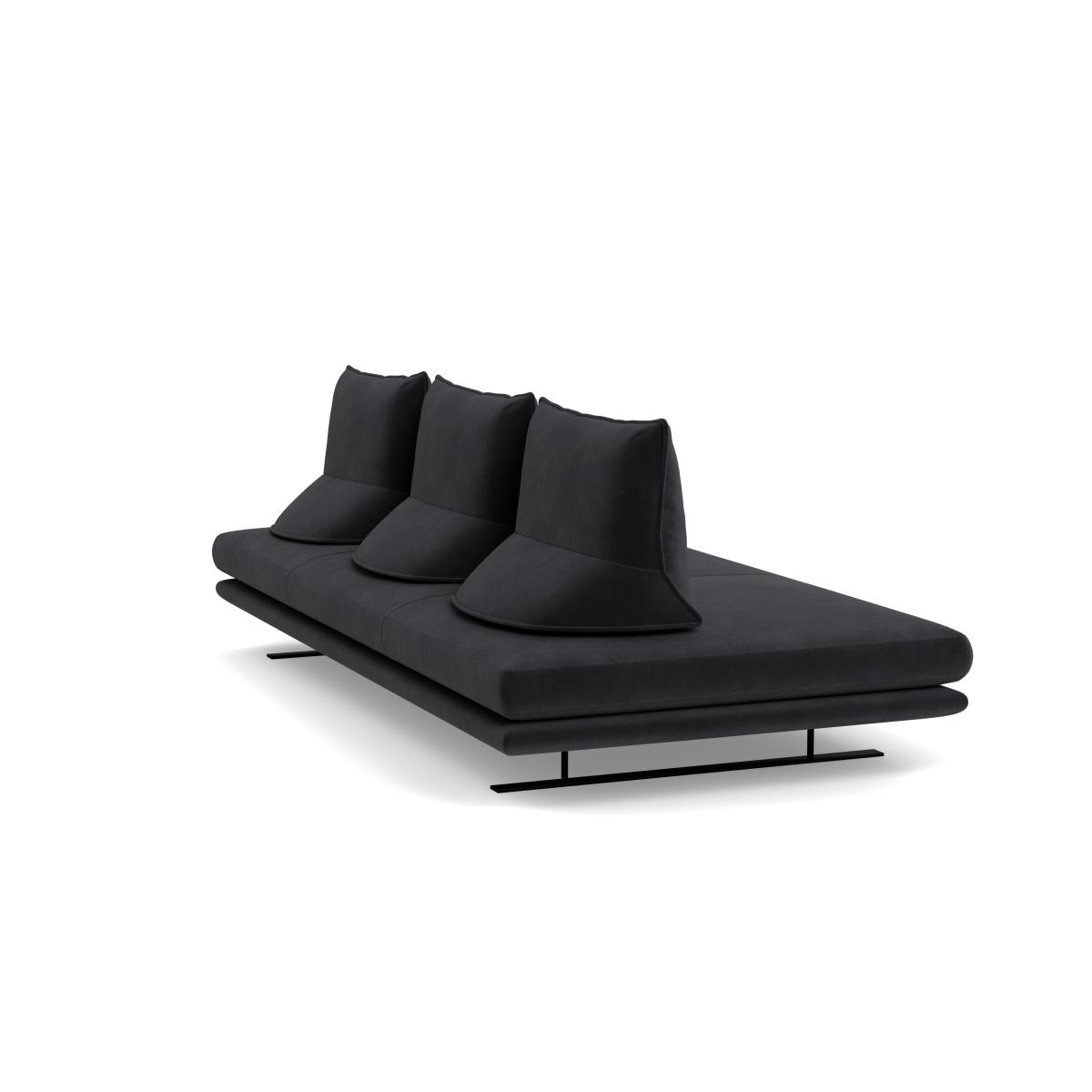 Ligne Roset Prado Large Settee Alcantara Anthracite – image 4
