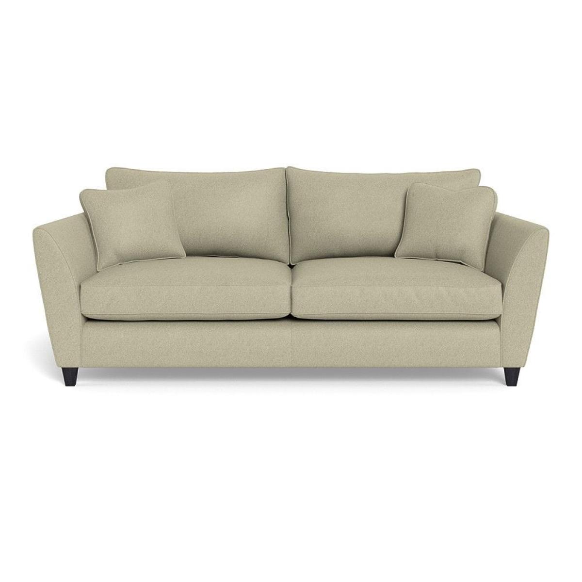 Heal's Torino 4 Seater Sofa Linen Grenadine Walnut Feet – image 2