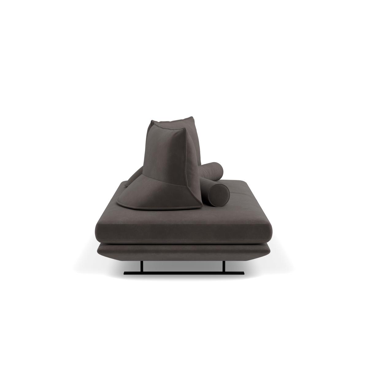 Ligne Roset Prado Medium Settee Alcantara String Grey – image 3