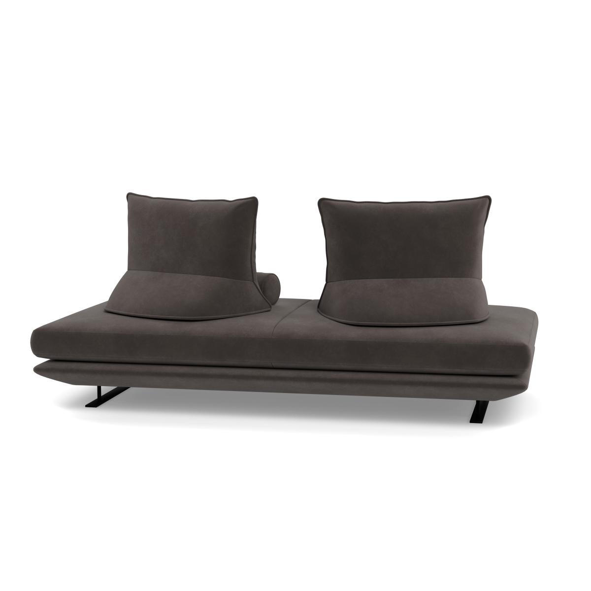 Ligne Roset Prado Medium Settee Alcantara String Grey – image 5