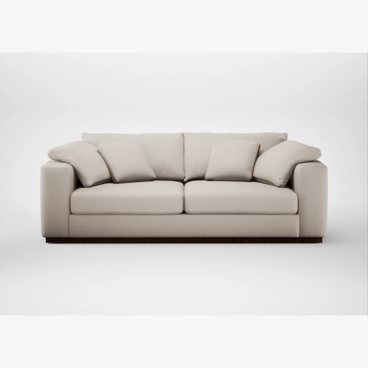 Heal's Trento 4 Seater Sofa Capelo Linen-Cotton Sesame – image 1