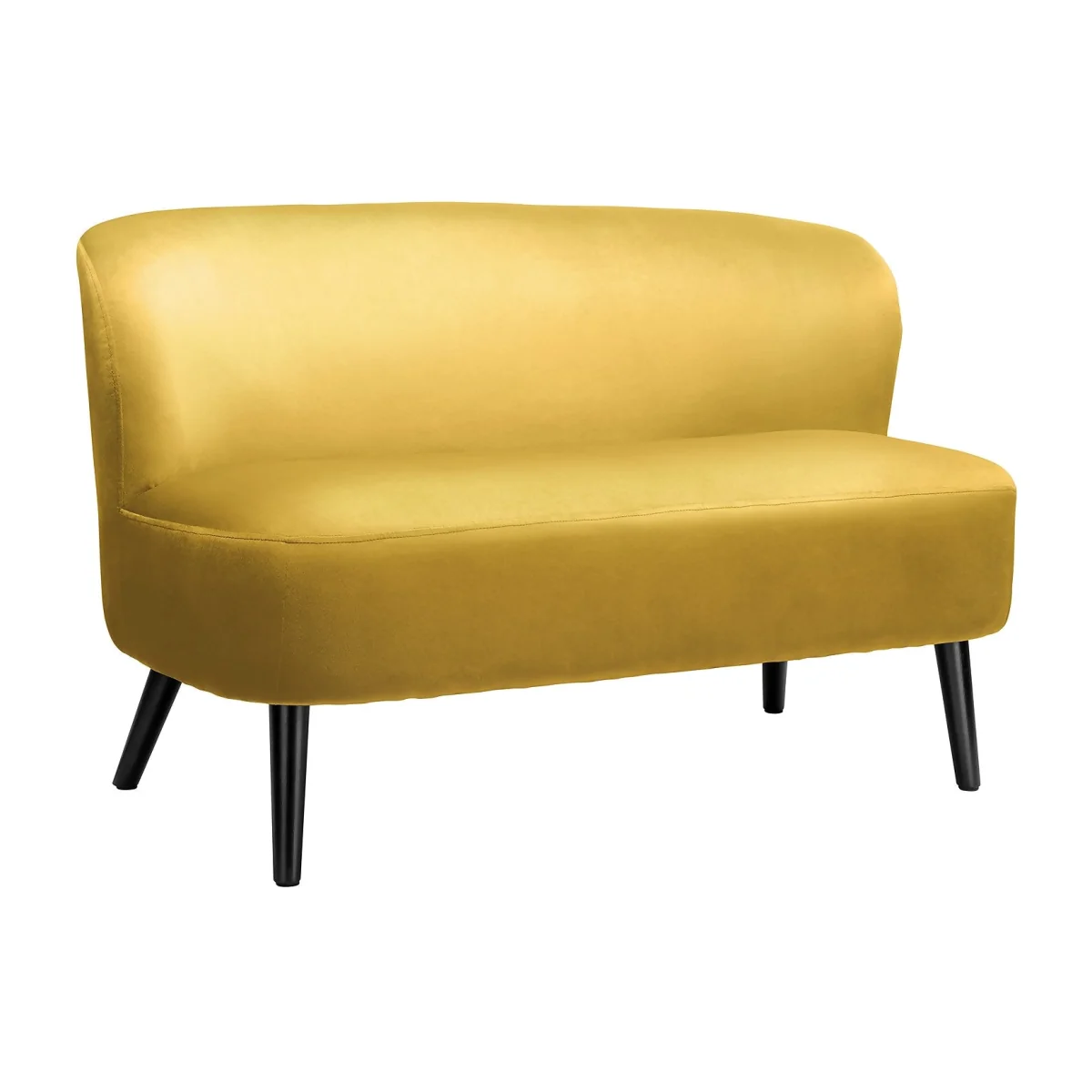 Amy Cocktail Sofa - Mustard