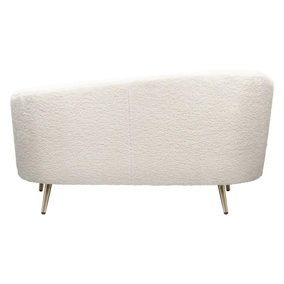 Lucie Asymmetric 2 Seater Sofa - Boucle – image 4