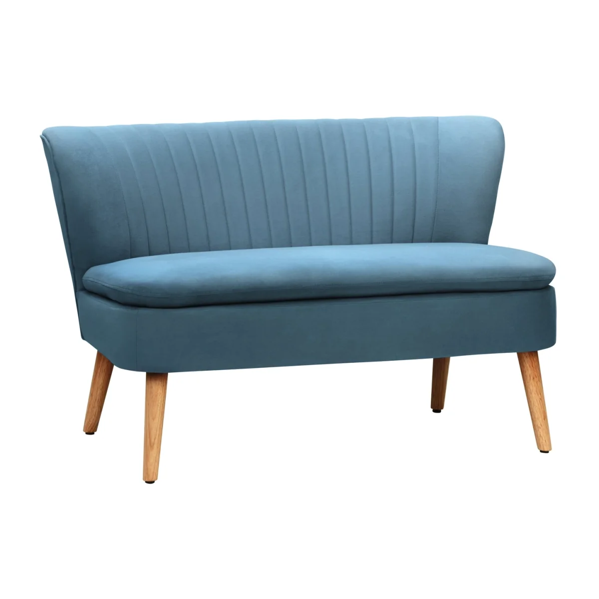 Jared 2 Seat Compact Sofa - Aegean Blue