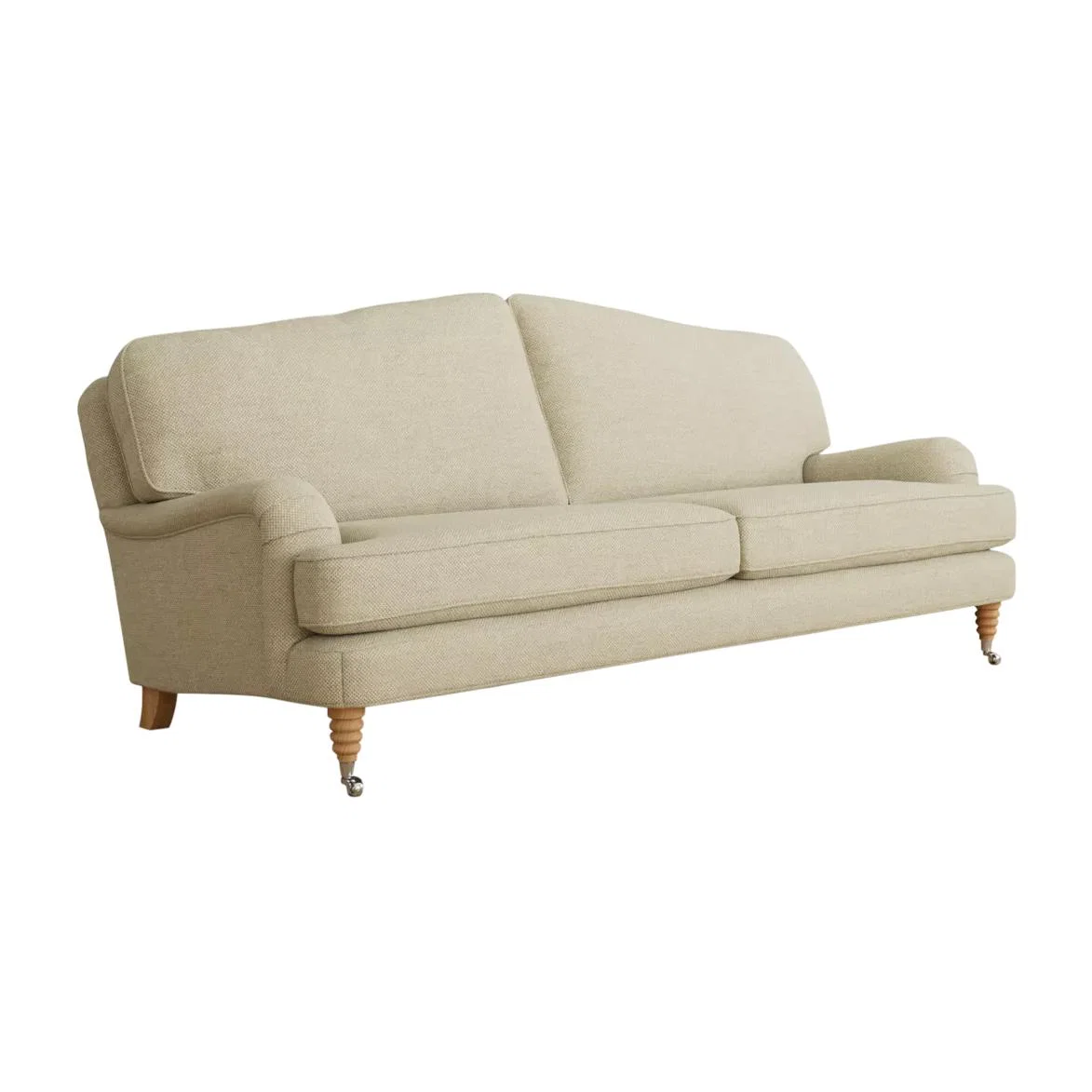Laura Ashley Lynden Grand 4 Seater Sofa, Oak Leg – image 1