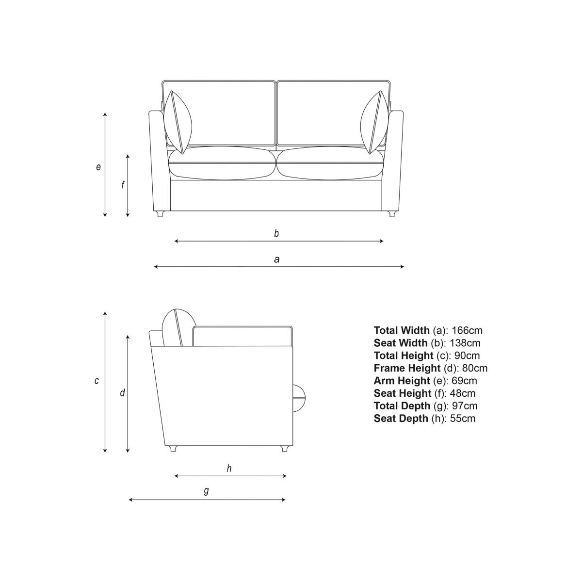 John Lewis x Sophie Conran Cocobella Small Sofa Replacement Loose Cover – image 10