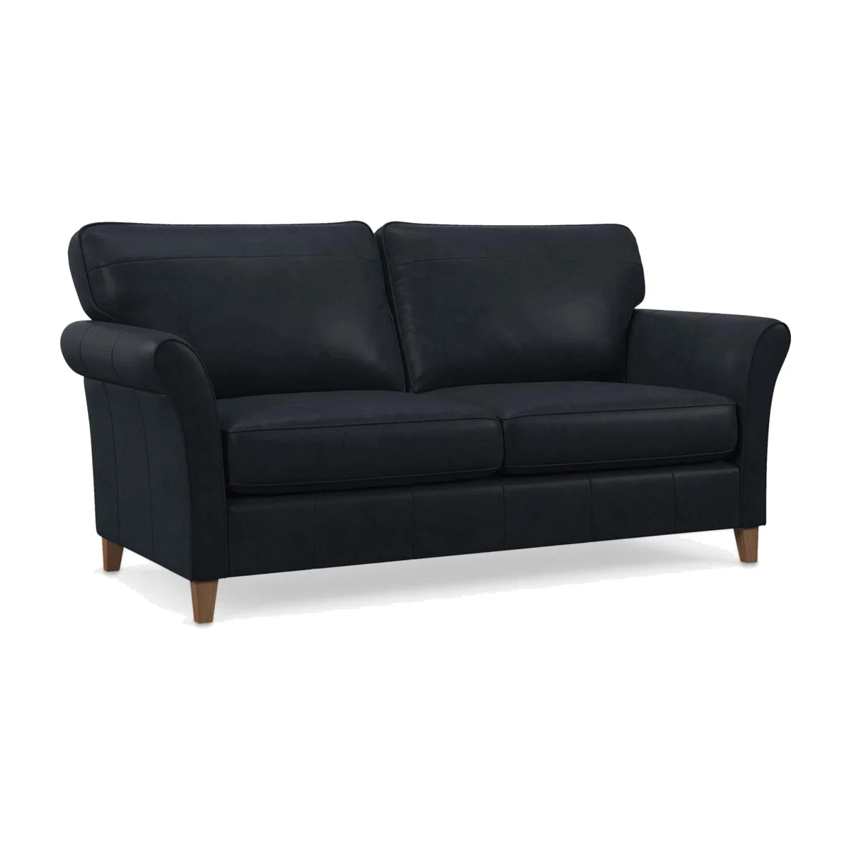 John Lewis Charlotte II Grand 4 Seater Leather Sofa, Light Leg – image 1