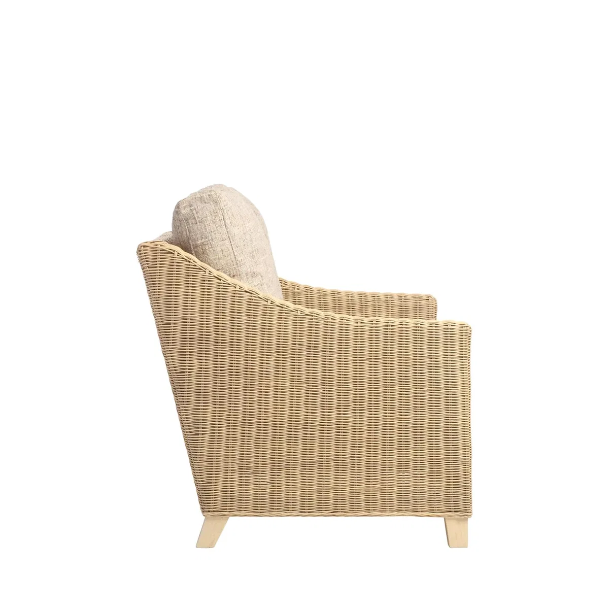 Desser Dijon Rattan 2-Seater Sofa, Farrow – image 5