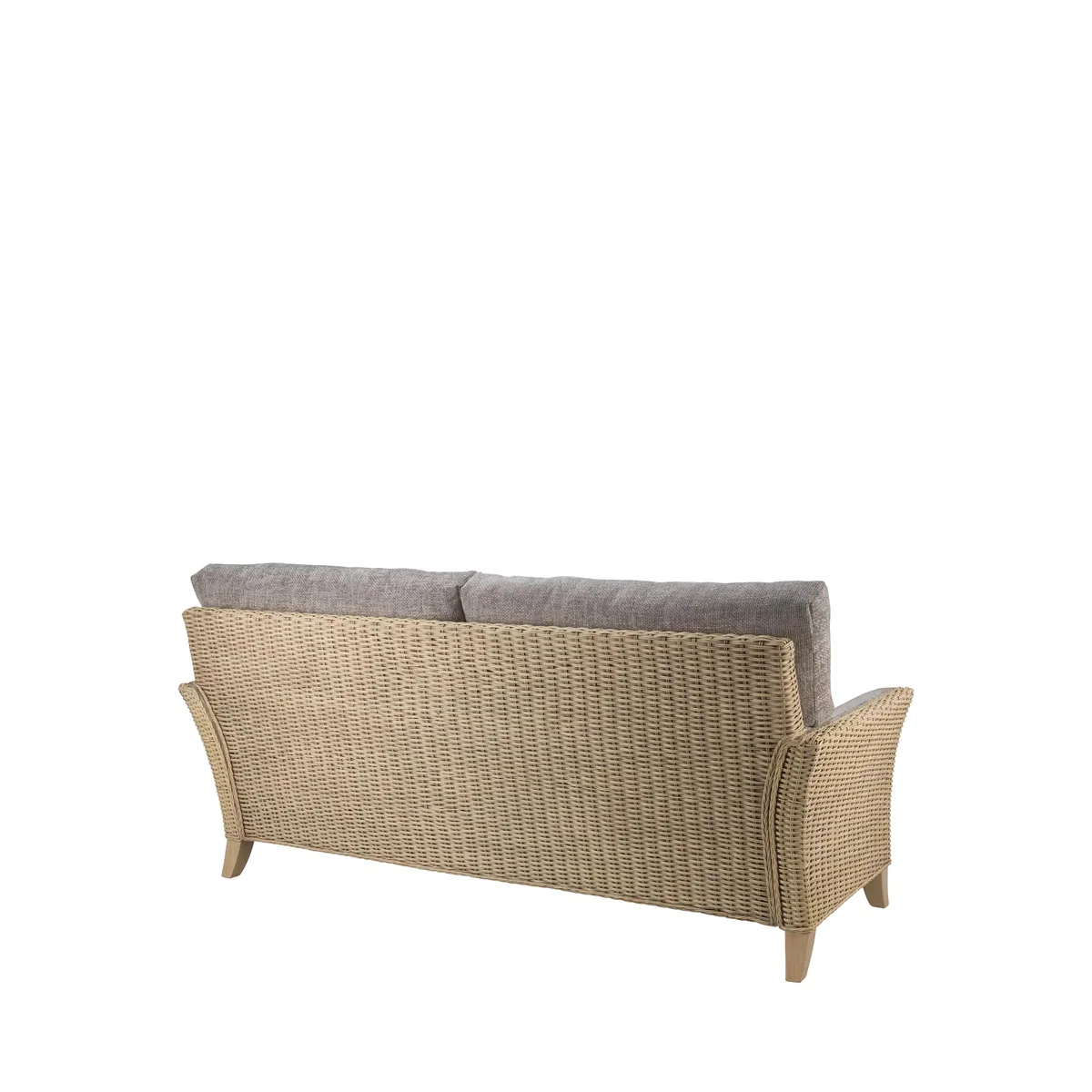 Desser Arlington Rattan 3-Seater Sofa, Grey – image 2