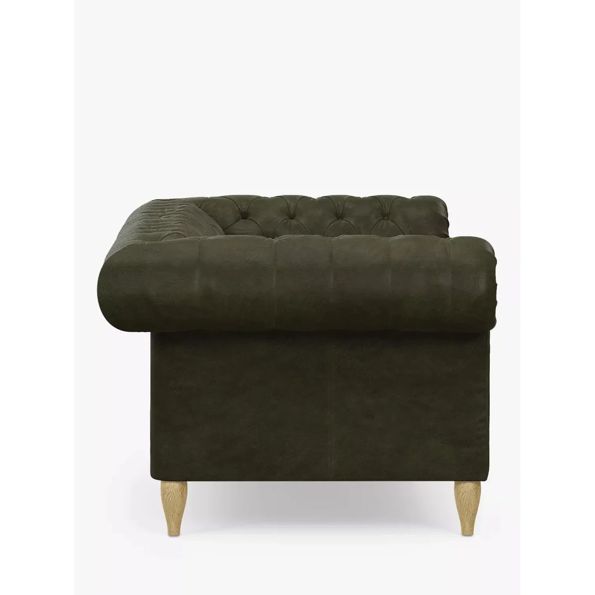 John Lewis Cromwell Grand 4 Seater Leather Sofa, Light Leg – image 2