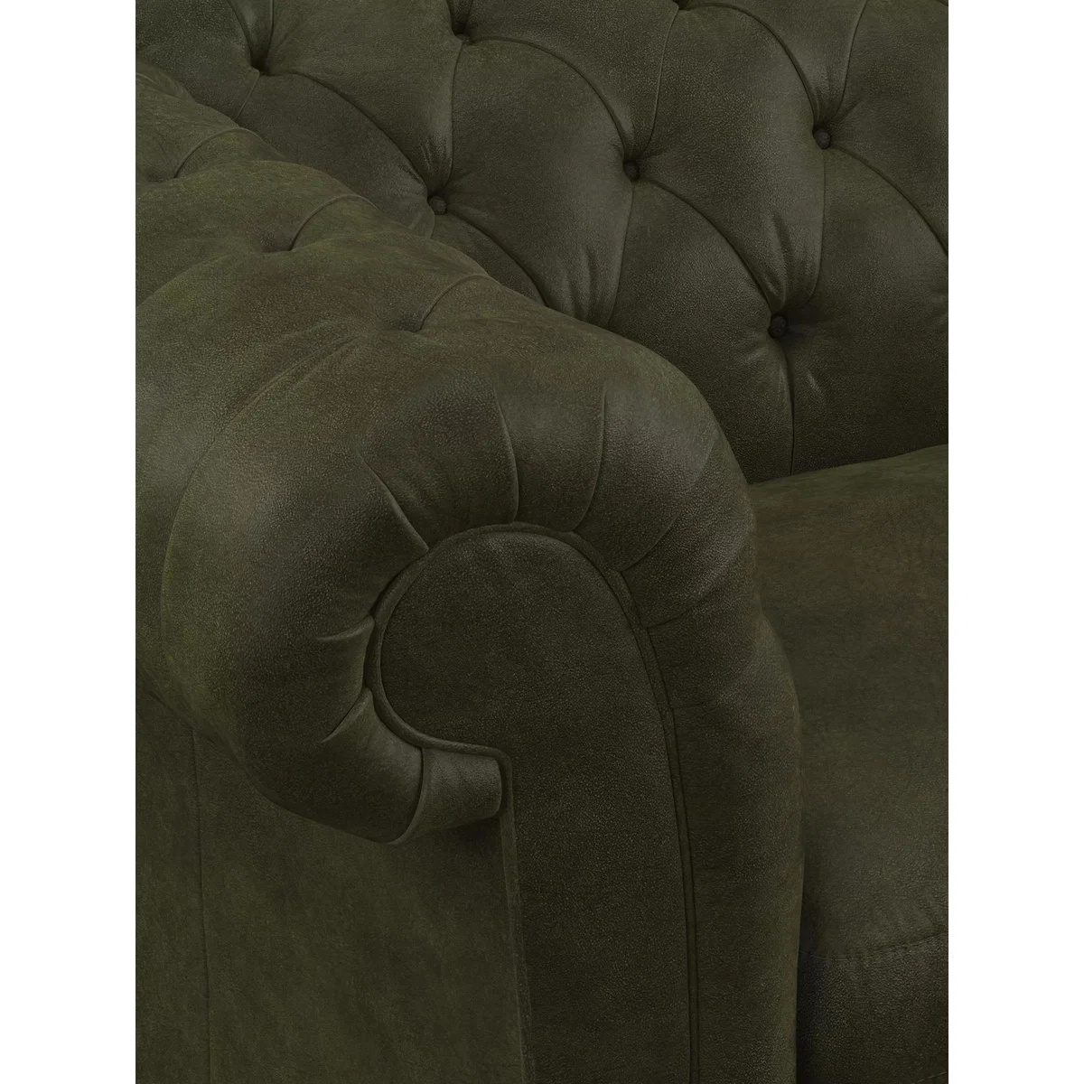 John Lewis Cromwell Grand 4 Seater Leather Sofa, Light Leg – image 5