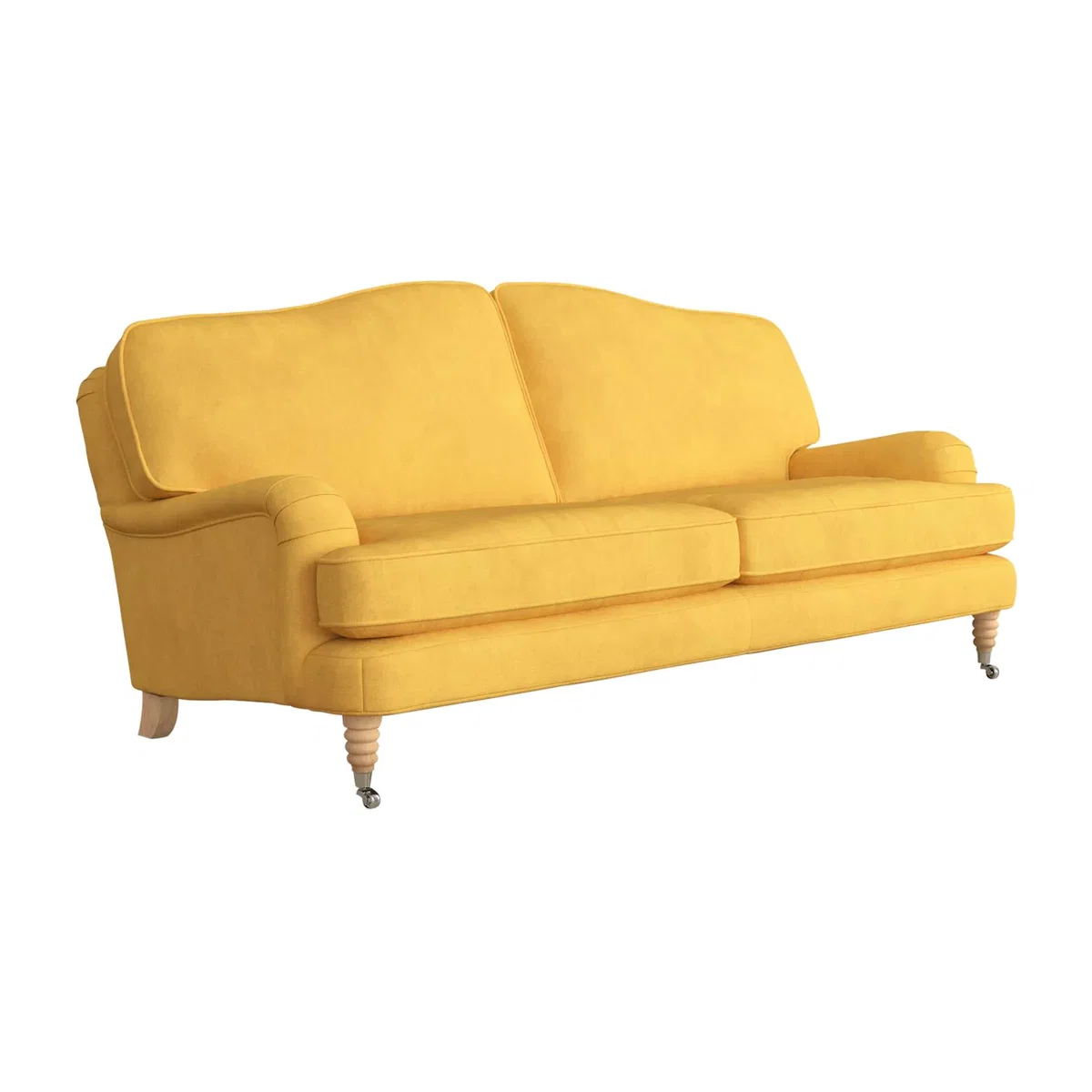 Laura Ashley Lynden Large 3 Seater Sofa, Oak Leg – image 1