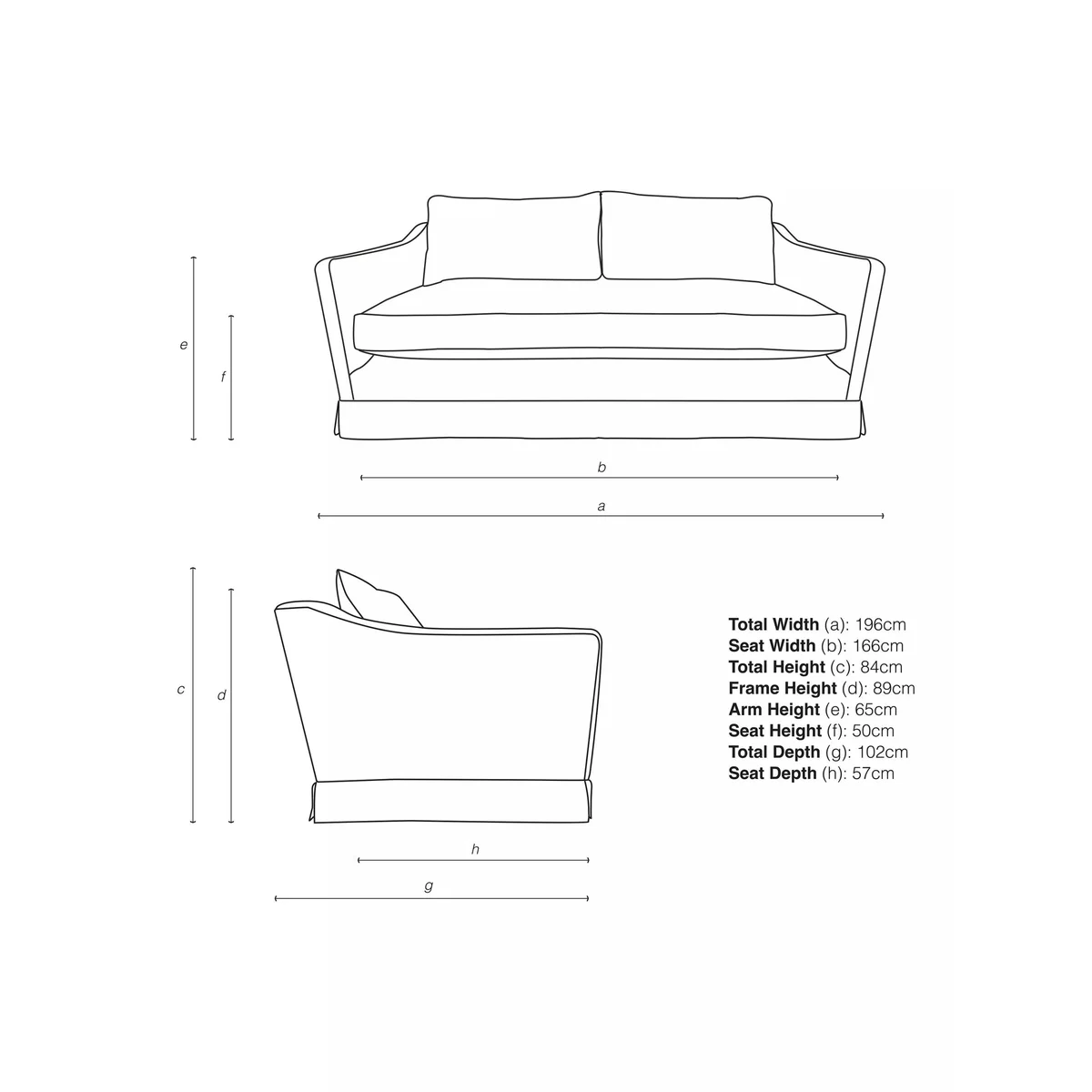 John Lewis x Sanderson Islington Medium 2 Seater Sofa – image 6