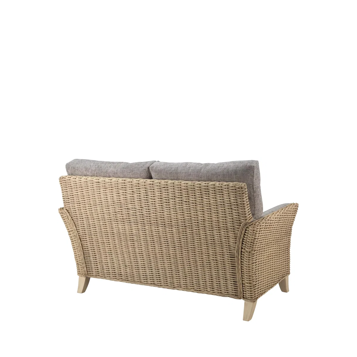 Desser Arlington Rattan 2-Seater Sofa, Grey – image 2