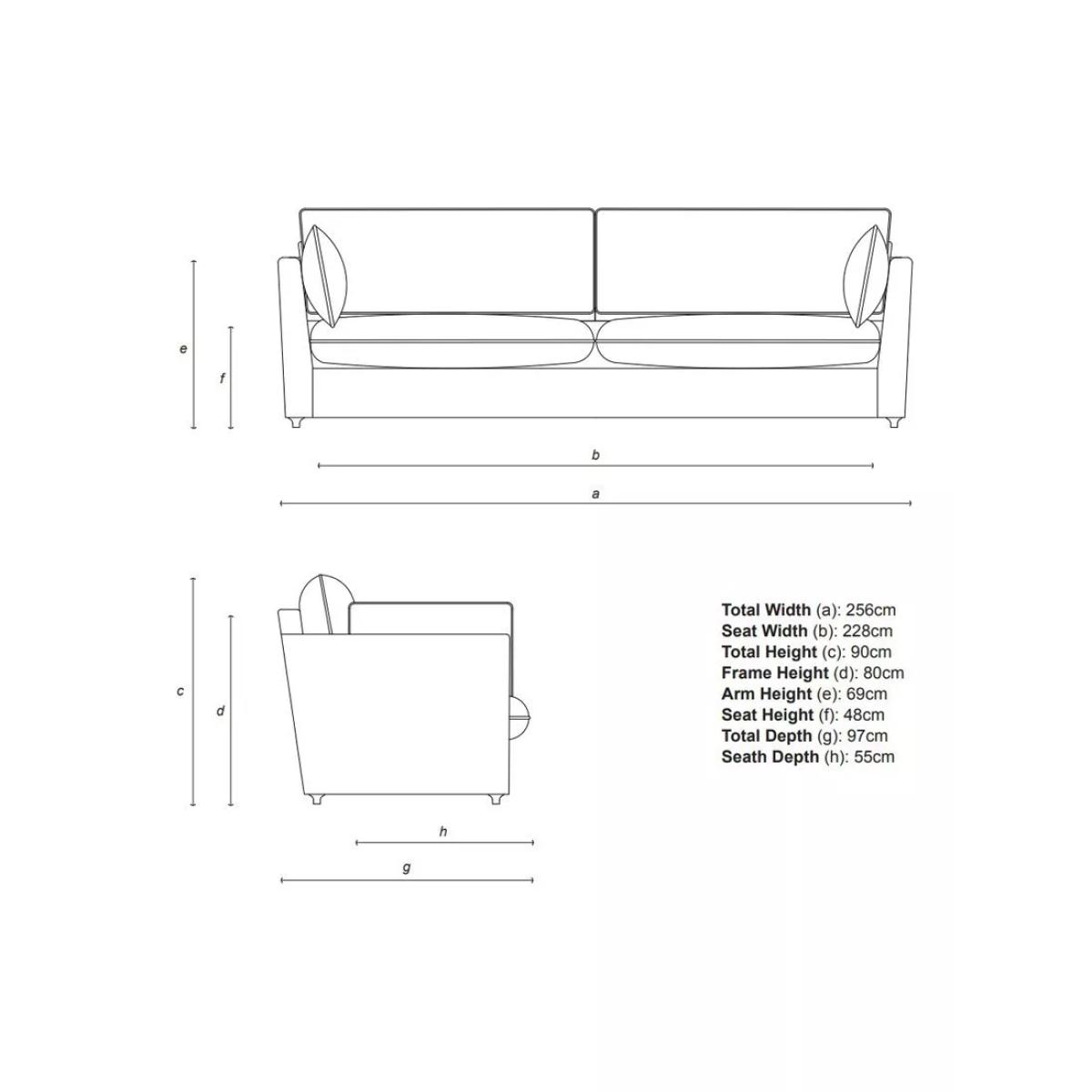 John Lewis x Sophie Conran Cocobella Loose Cover Grand Sofa – image 10