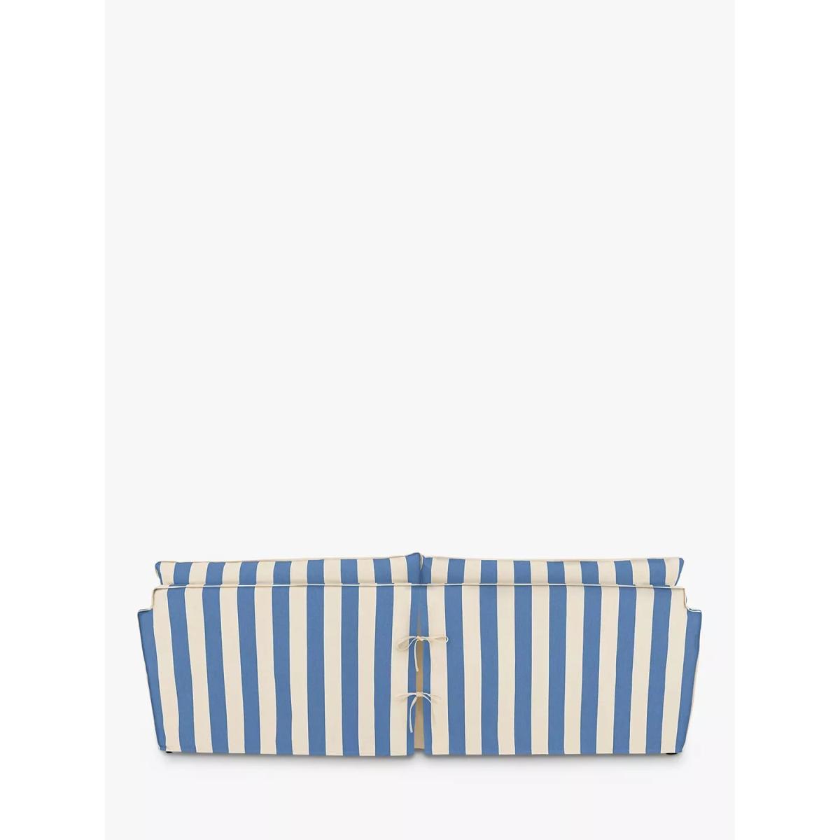 John Lewis x Sophie Conran Cocobella Grand Sofa, Light Leg, Cornish Blue Stripe – image 3