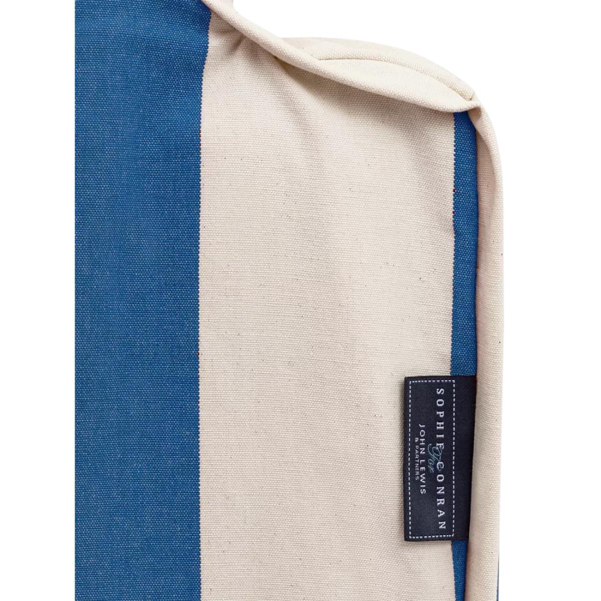 John Lewis x Sophie Conran Cocobella Grand Sofa, Light Leg, Cornish Blue Stripe – image 7