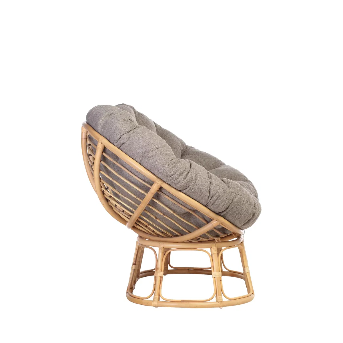 Desser Papasan Rattan 2-Seater Sofa, Grey – image 3