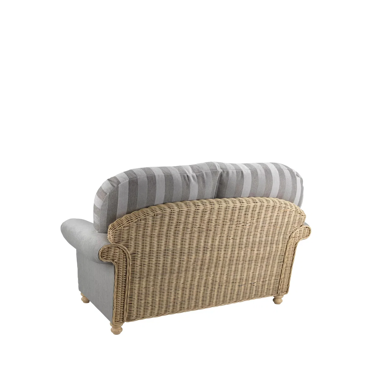 Desser Samford Rattan 3-Seater Sofa, Grey – image 4