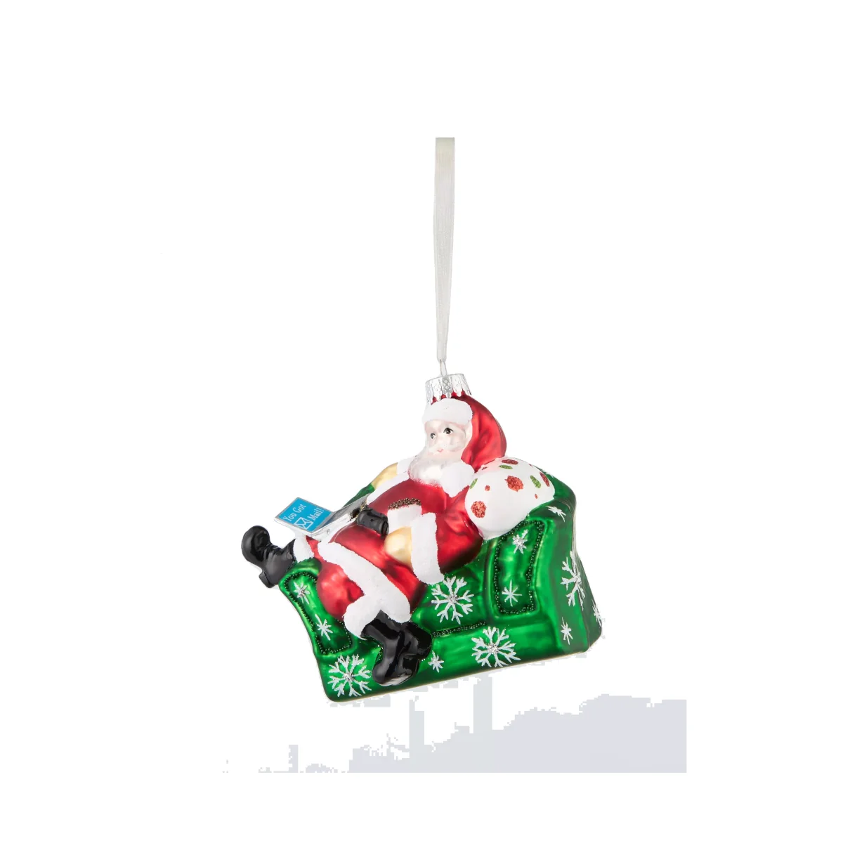 John Lewis WFH Sofa Santa Bauble – image 1