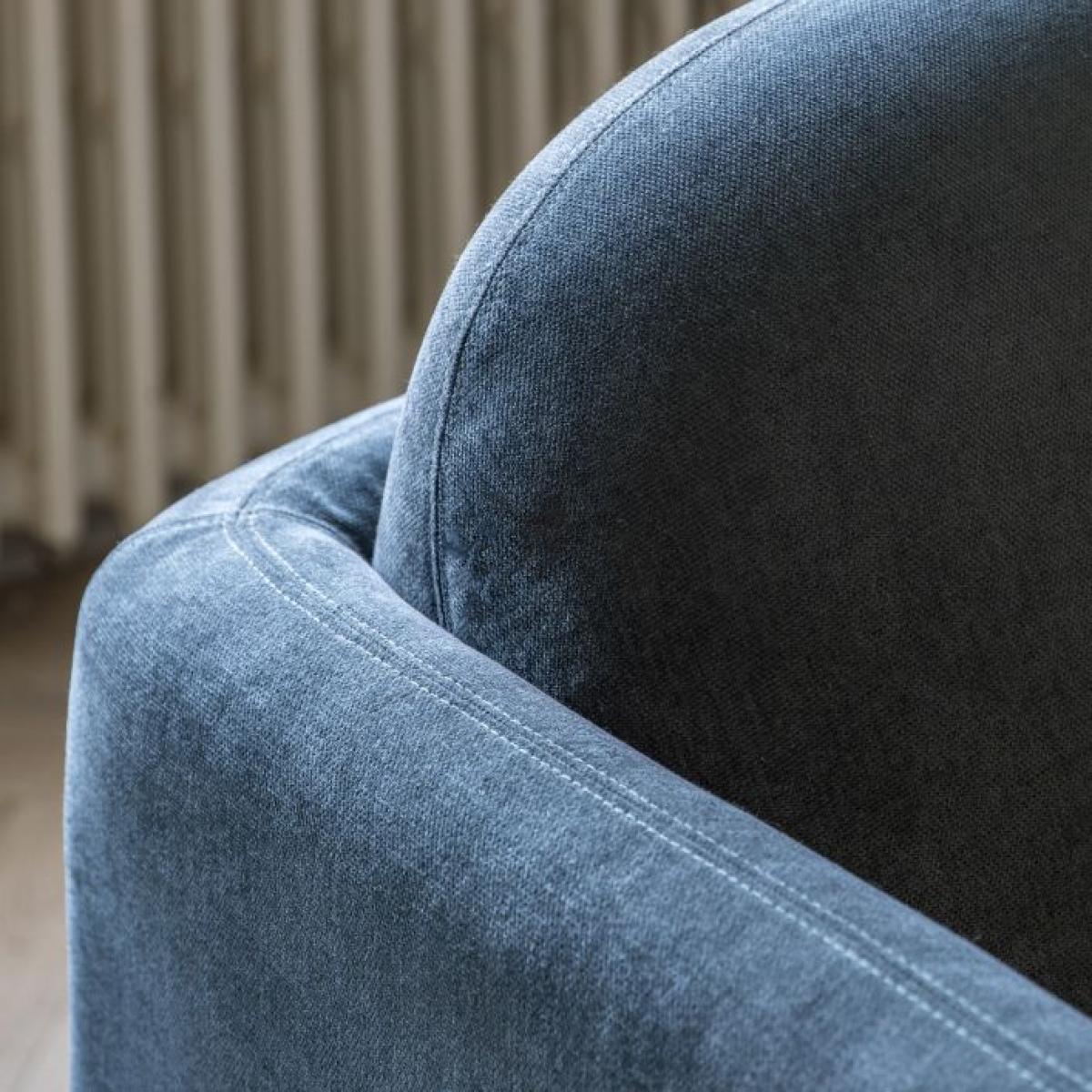 Massa 3 Seater Sofa - Blue – image 3