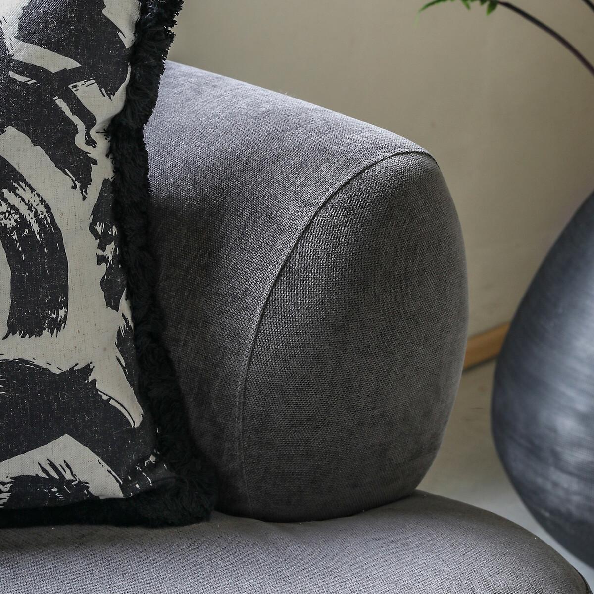 Metis Sculptural Soft Brushed 3 Seater Sofa – image 3