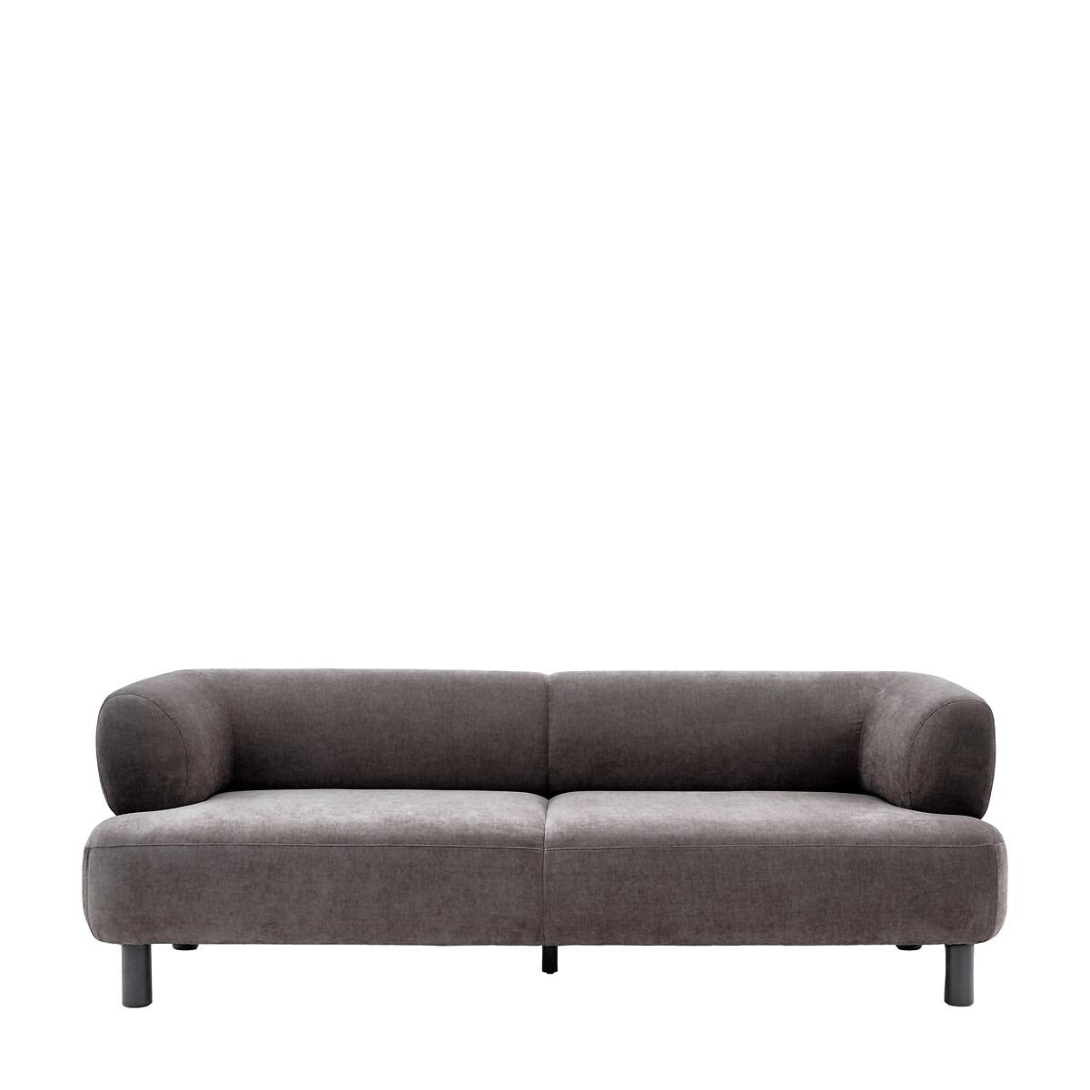 Metis Sculptural Soft Brushed 3 Seater Sofa – image 4