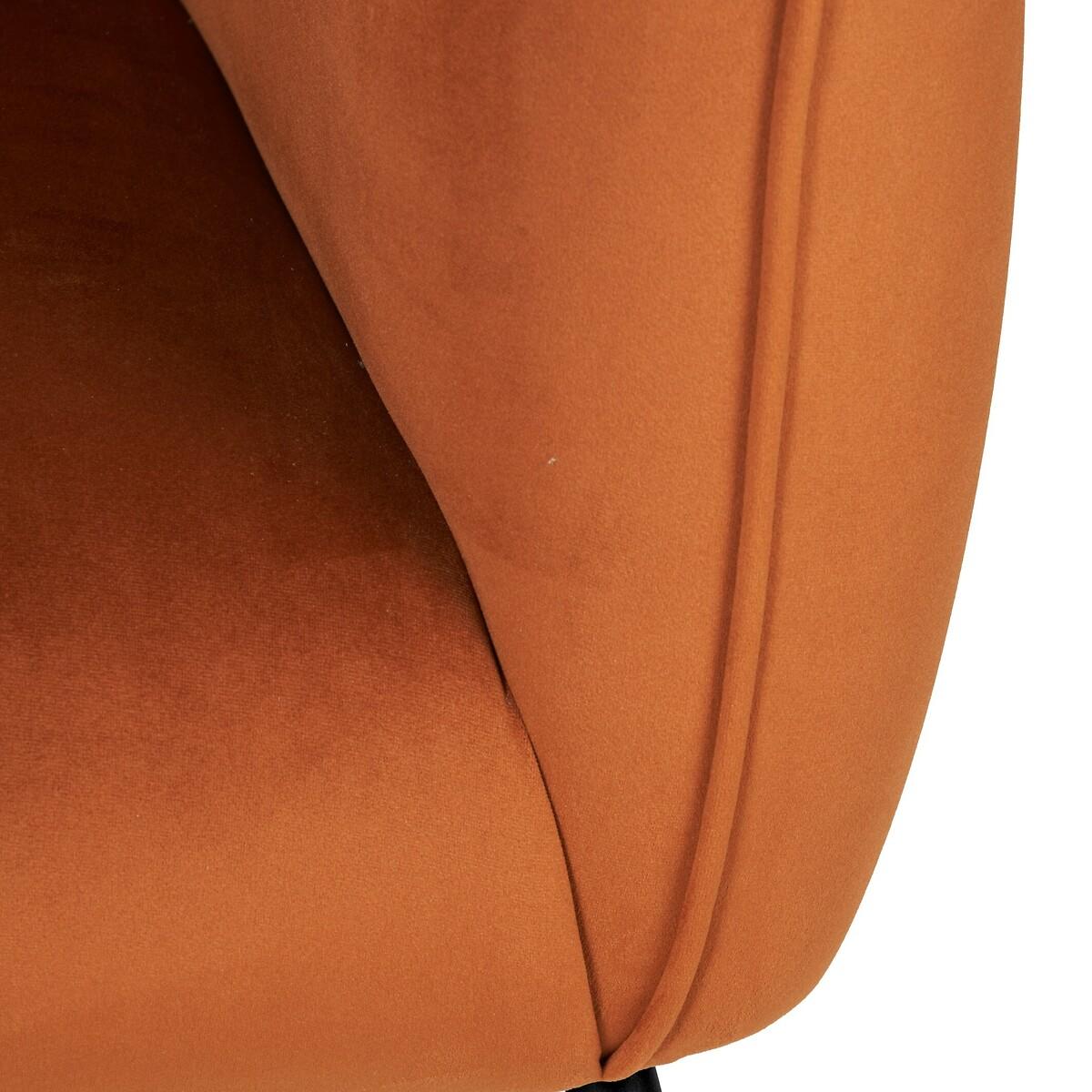 Luxe Velvet 2 Seater Accent Sofa with Black or Gold Legs – image 7
