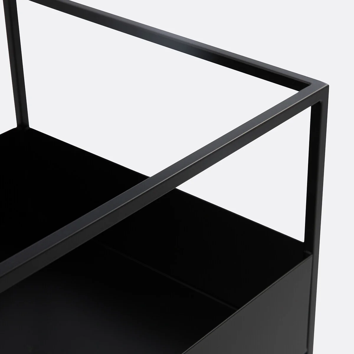 Hiba Metal Sofa Shelving Unit / Vinyl Storage – image 5