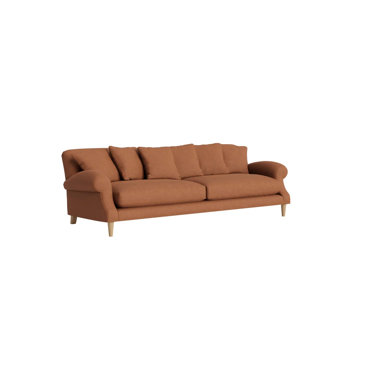 Crumpet Sofa - Extra Large - Clever Linen - Cinnamon Bun – image 2