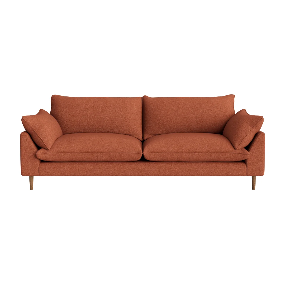 Slow Riser Sofa, Large (Candied Peel Clever Slubby Linen) – image 1