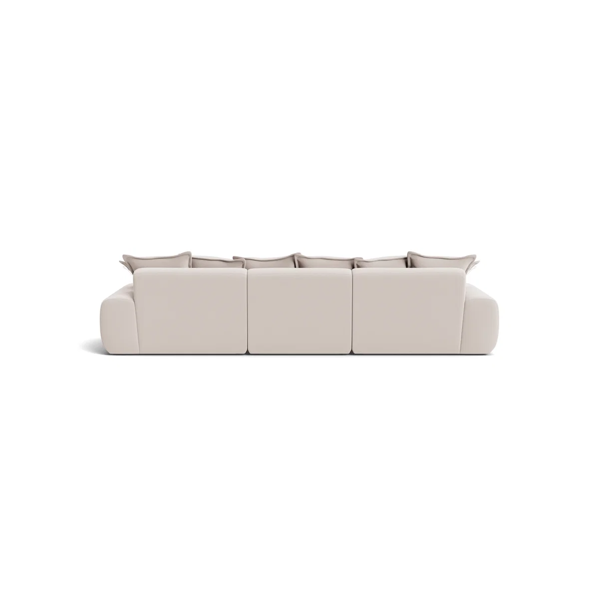 Wodge Modular Sofa, Large (Wooden Spoon Clever Slubby Linen) – image 4