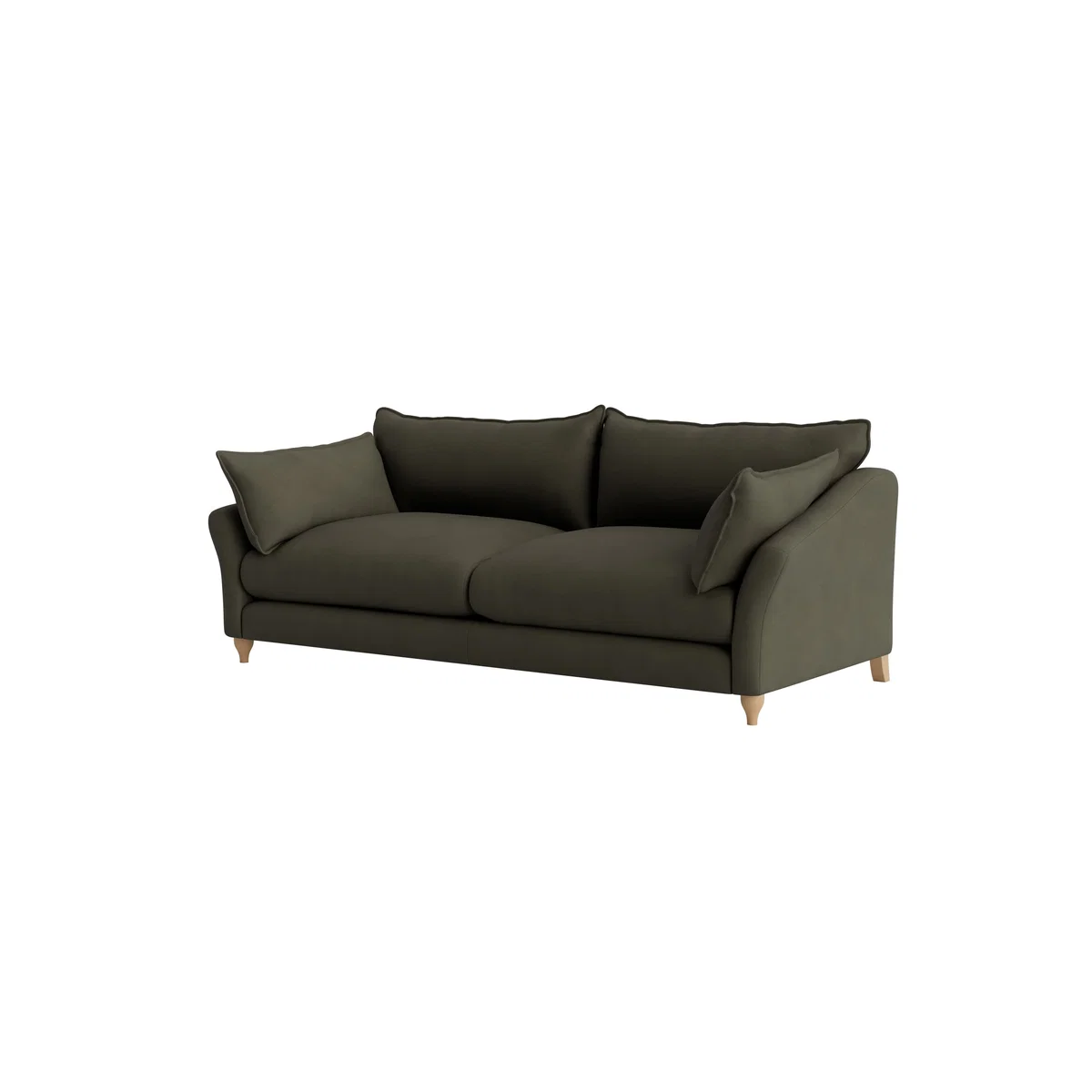 Brioche Flat-Packed Sofa, Large (Woody Walk Clever Cotton) – image 6