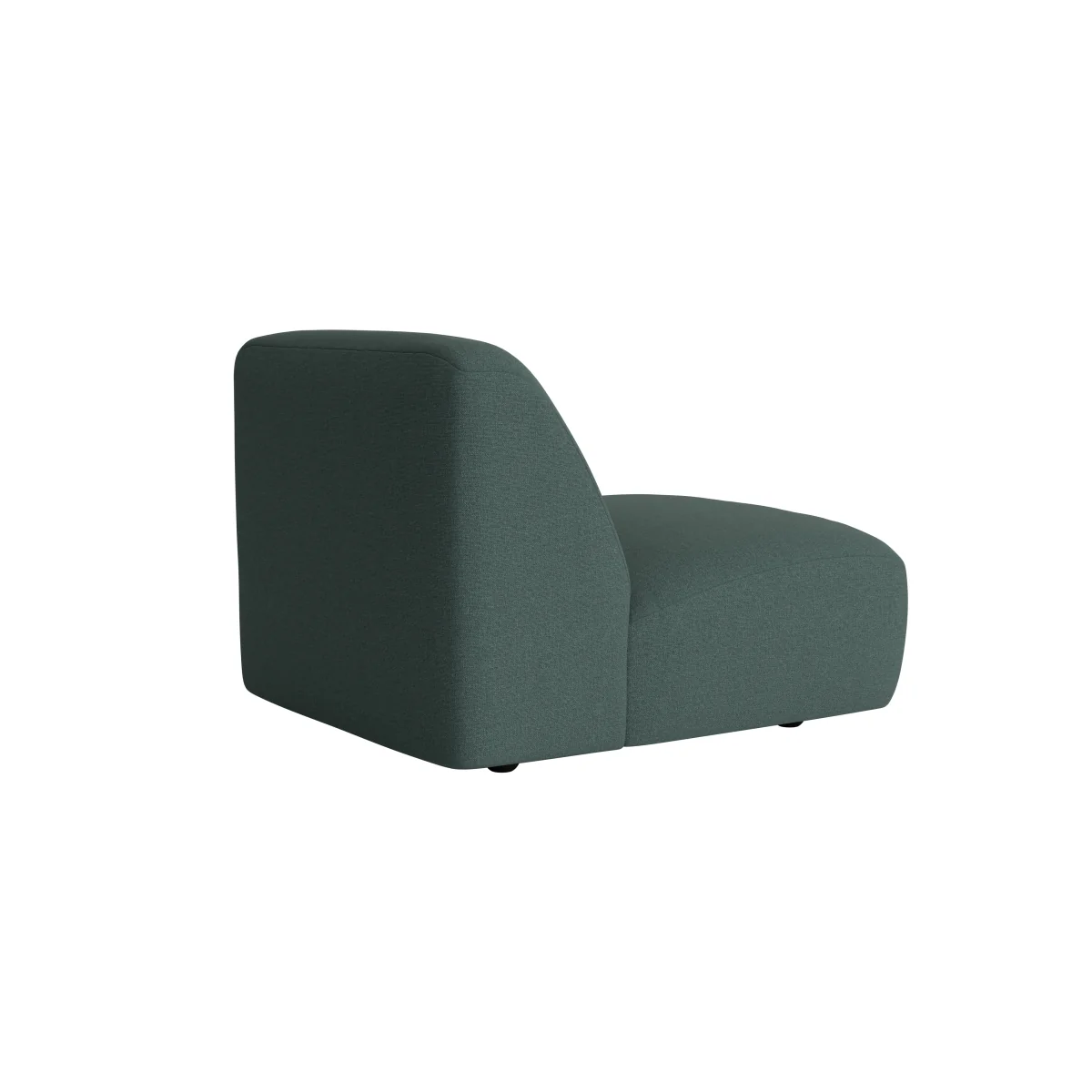 Squishblocks Armless Love Seat (Scattered Showers Clever Slubby Linen) – image 3