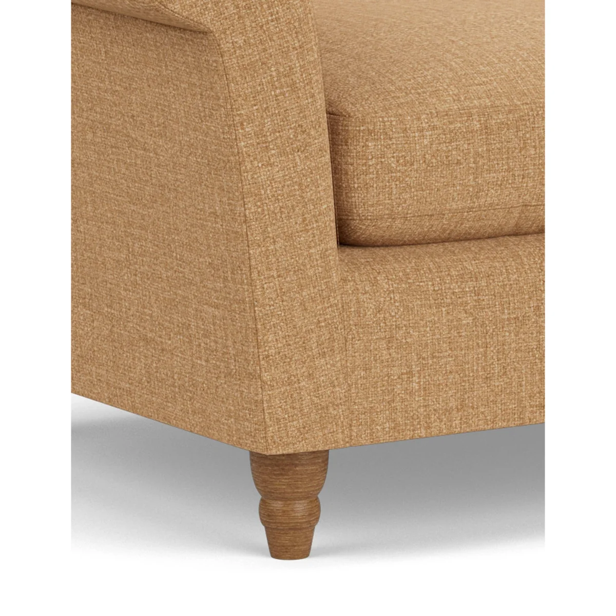 BARKER AND STONEHOUSE Amelie Fabric Large 3 Seater Sofa Oatmeal – image 4