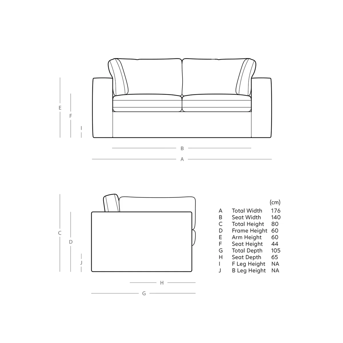 Swoon Velvet 2 Seater Sofa Tan – image 6