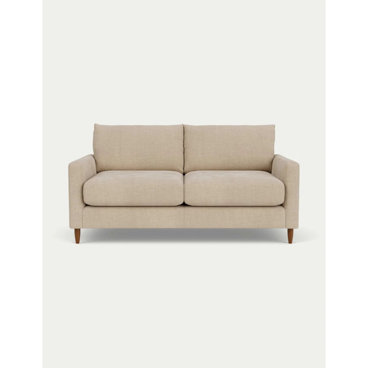BARKER AND STONEHOUSE Todd Chenille 2 Seater Sofa Yellow – image 3