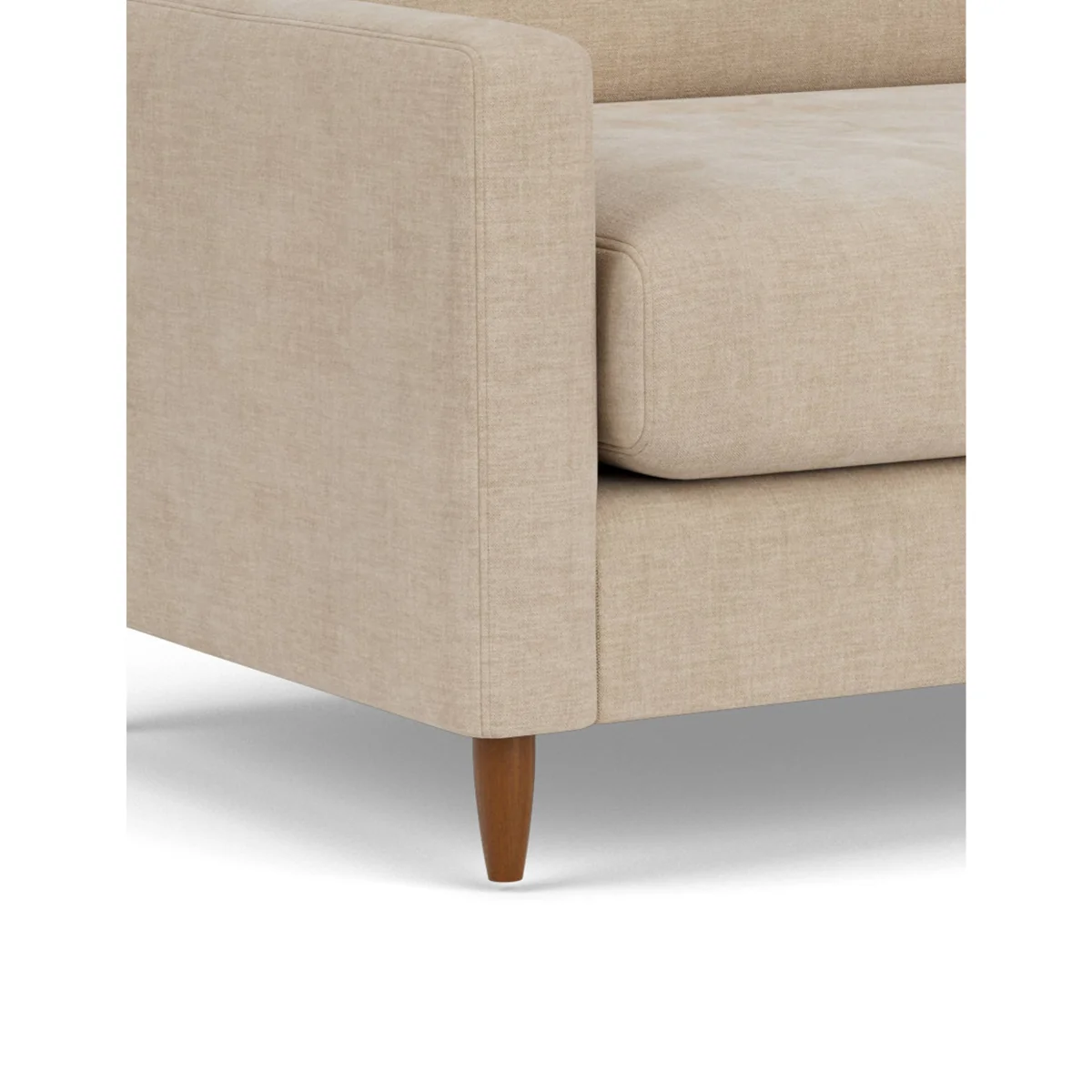 BARKER AND STONEHOUSE Todd Chenille 2 Seater Sofa Yellow – image 5