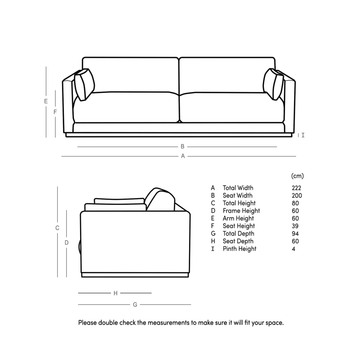 Swoon Crushed Velvet 3 Seater Sofa Cream – image 6
