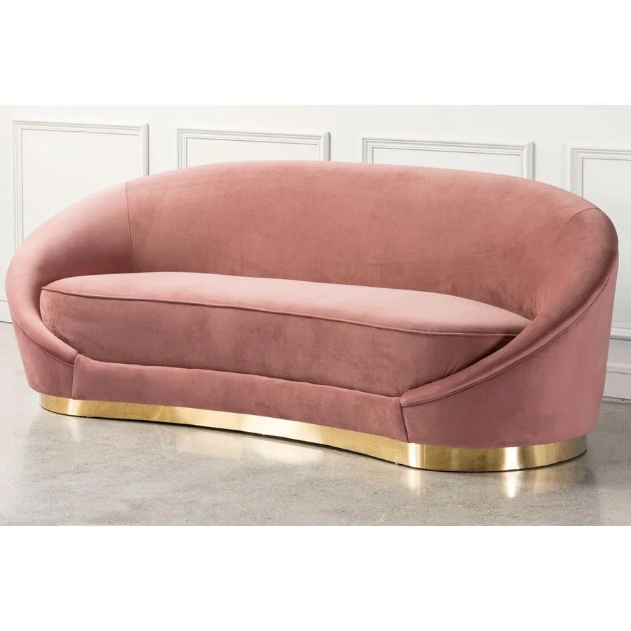 Selini Three Seat Sofa - Blush Pink – image 3