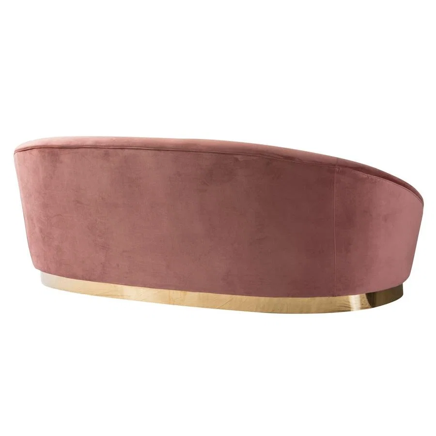 Selini Three Seat Sofa - Blush Pink – image 5