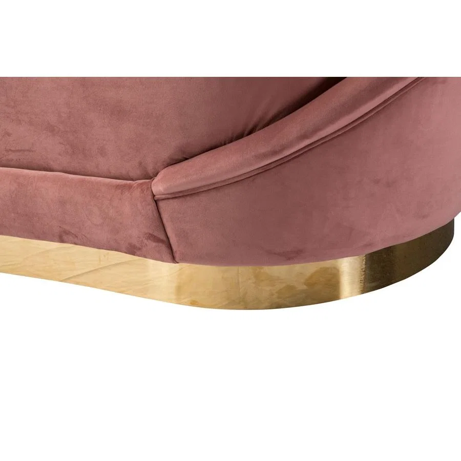 Selini Three Seat Sofa - Blush Pink – image 6