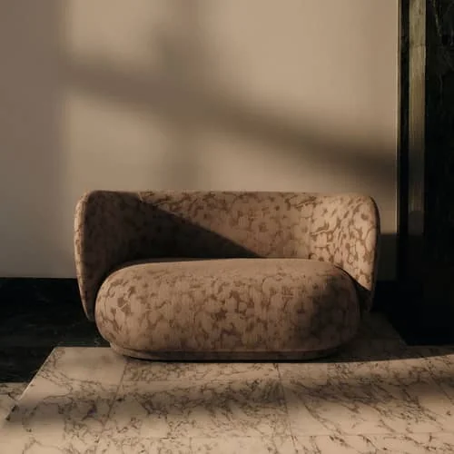 Rico 2 seater sofa textile beige / L 148 cm - UK version - Ferm Living – image 3