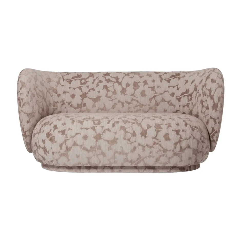 Rico 2 seater sofa textile beige / L 148 cm - UK version - Ferm Living – image 1