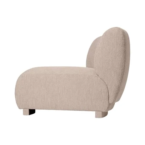 Rico Modular sofa textile beige / Unit 45° narrow angle - UK version - Ferm Living – image 2
